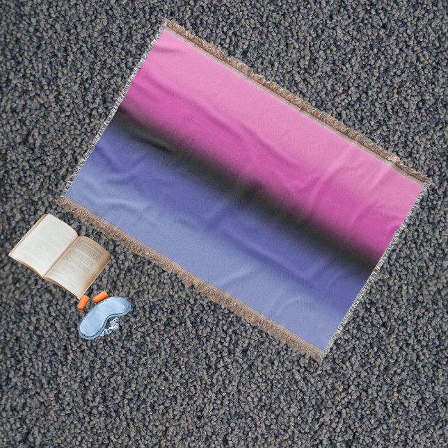 Cobertor Bandeira do Orgulho Omnissexual Gradiente – Bandei (Criador carregado)