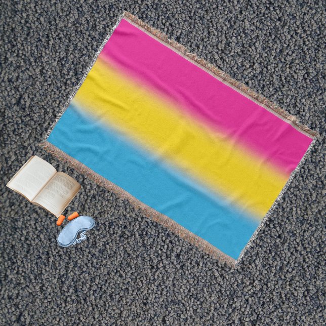 Cobertor Bandeira do Orgulho Pansexual Gradiente – Bandeira (Criador carregado)