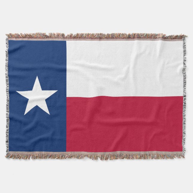 Cobertor Bandeira do Texas Patriótico Lone Star State (Frente)