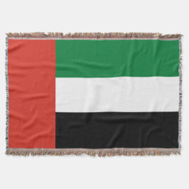 Cobertor bandeira dos Emirados Árabes Unidos