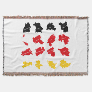 Cobertor Bandeira dos Estados Alemães