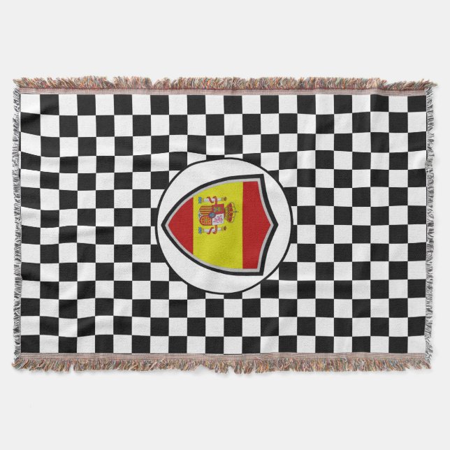 Cobertor bandeira espanhola (Frente)