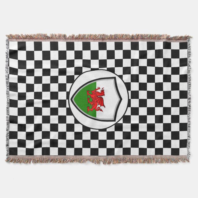 Cobertor Bandeira galesa (Frente)