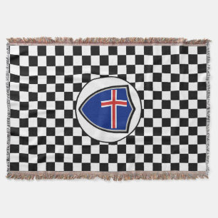 Cobertor Bandeira islandesa