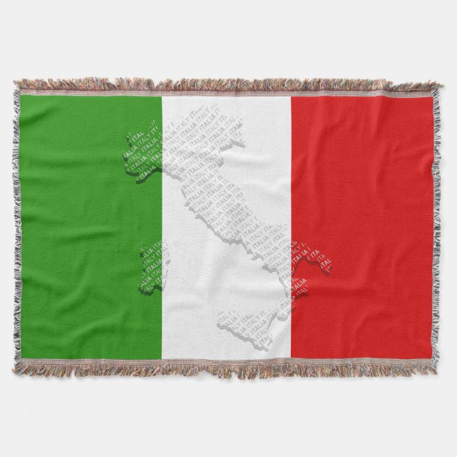Cobertor Bandeira italiana (Frente)