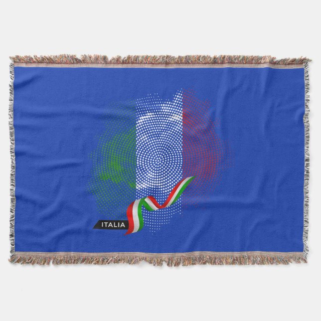 Cobertor bandeira italiana (Frente)