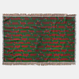 Cobertor Bandejas de Natal Férias Toalhas Holly