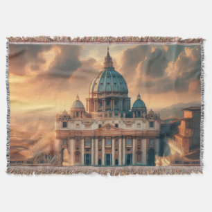 Cobertor Basílica de São Pedro Itália Europa Viagem