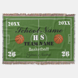 Cobertor Basquete Personalizável HAMbyWG