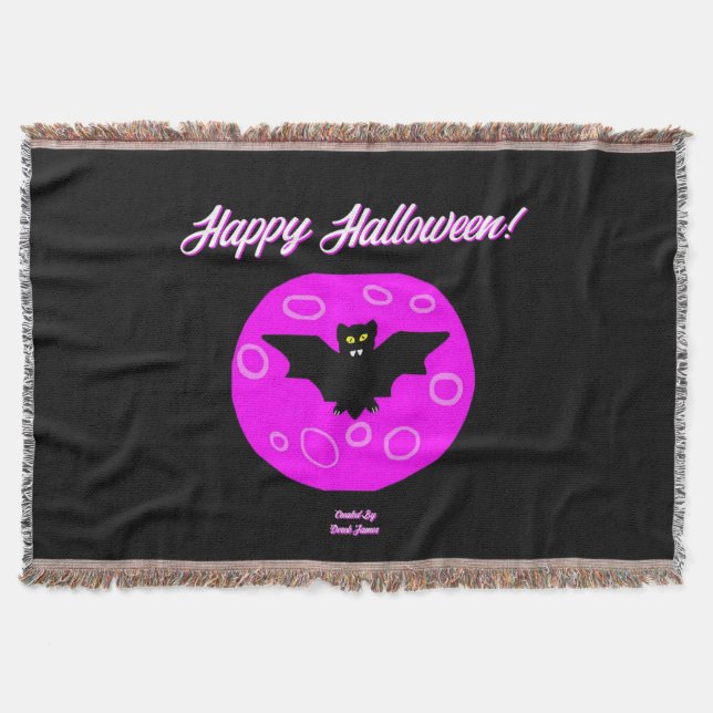 Cobertor Bat Throw Blanket (Frente)