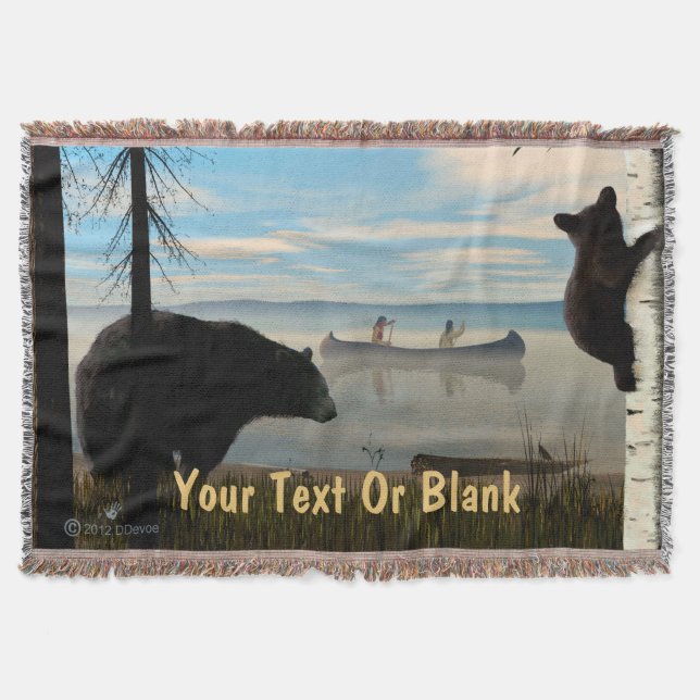 Cobertor Beach Bears (Frente)