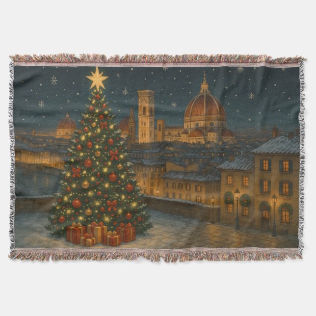 Cobertor Beautiful Florence Christmas (Frente)