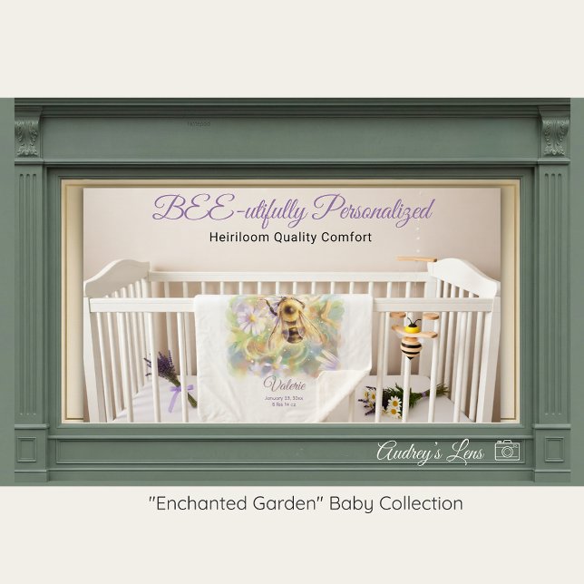 Cobertor Bebê Bumblebee Sherpa | Presente da Natur (Criador carregado)