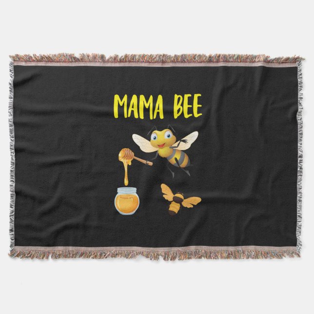 Cobertor Beekeeper Art Mama Bee (Frente)