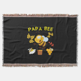 Cobertor Beekeeper Art Papa Bee
