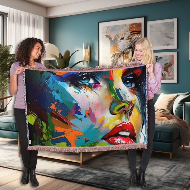 Cobertor Bela Brilhante Pintada Na moda (Criador carregado)