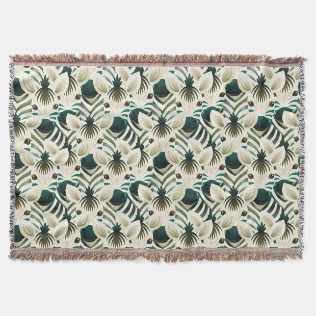 Cobertor Bela zebra sem costura. (Frente)