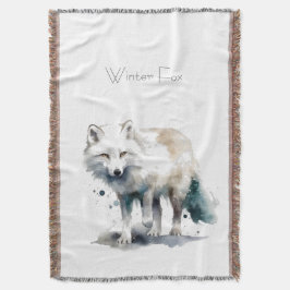 Cobertor Beleza Árctica: Costume da Fox de inverno