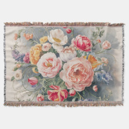 Cobertor belga Floral Elegance