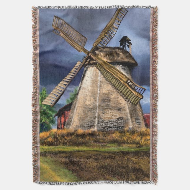 Cobertor Blanket de Lanterna para Esterna Holandesa (Frente Vertical)