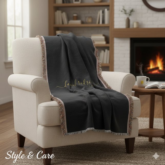 Cobertor Blanket de nome personalizado projetado para confo (Custom Name Blanket Designed for Comfort and Style)