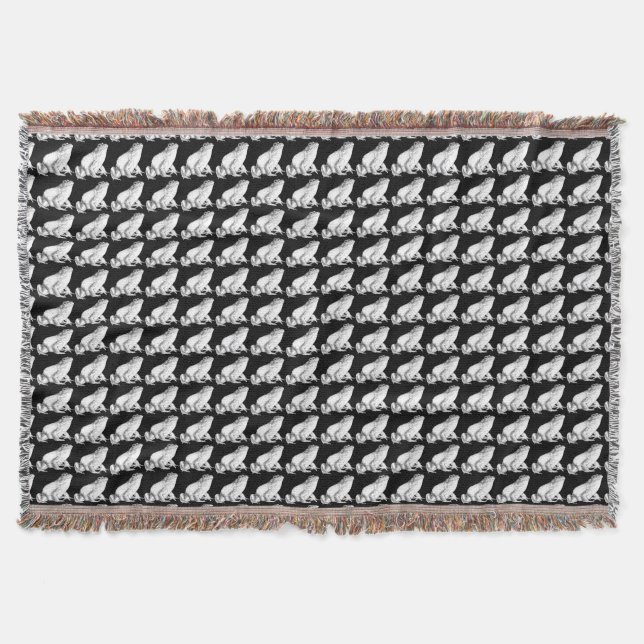 Cobertor Blanket de sapo, Touro, Sapo (Frente)