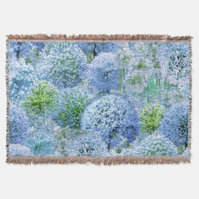 Cobertor Blue Alliums (Frente)