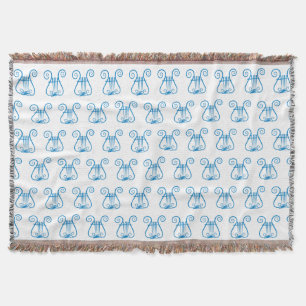 Cobertor Blue Lyre