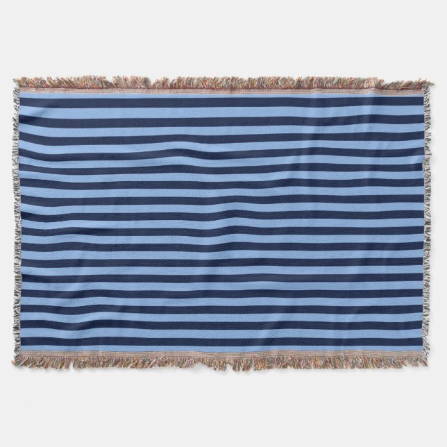 Cobertor Blue on Blue Stripes (Frente)