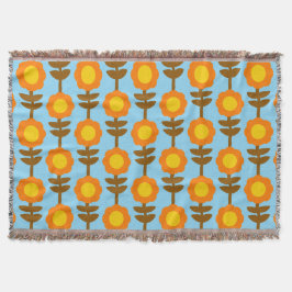 Cobertor Boho Botanica Throw Blanket