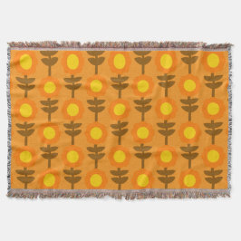 Cobertor Boho Botanica Throw Blanket