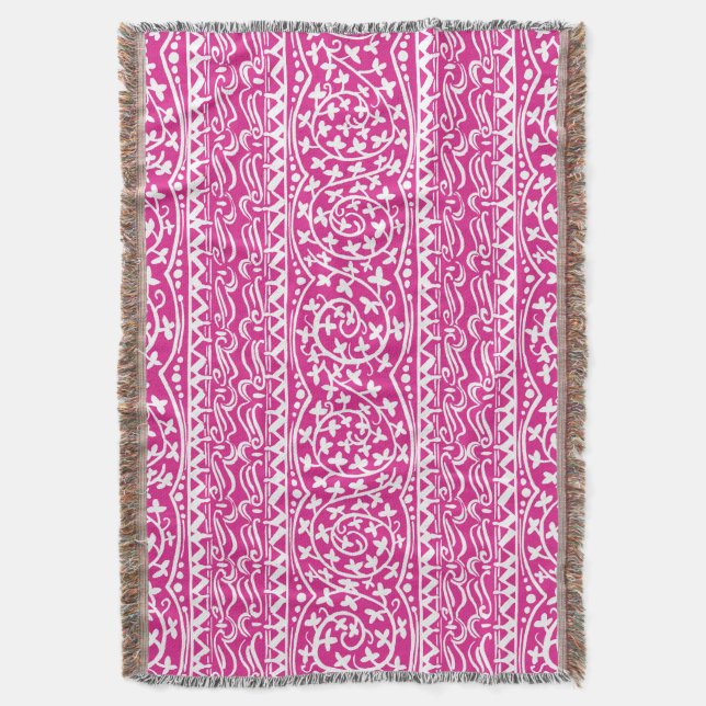 Cobertor Boho Mandala Flower & Leaf Summer (Frente Vertical)