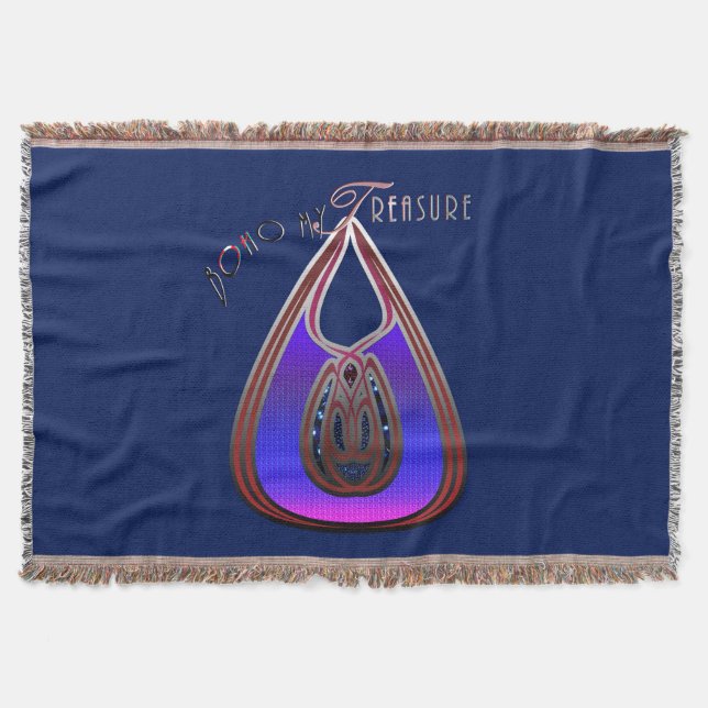 Cobertor Boho My Treasure (Frente)