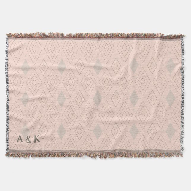 Cobertor Boho Personalizado (Frente)
