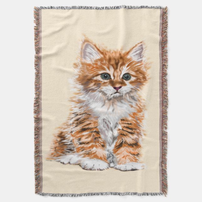 Cobertor Bolsa de Gato Bebês - Suas Cores - Texto (Frente Vertical)