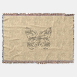 Cobertor Borboleta-branca