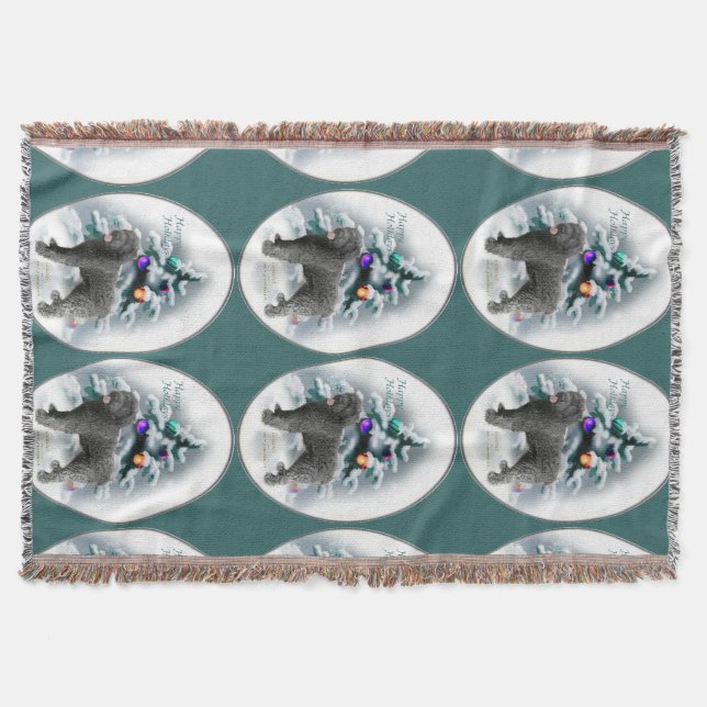 Cobertor Bouvier des Flandres Natal (Frente)