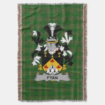 Brasão de Armas Irlandês Fyan ou Faghan Brasão de 