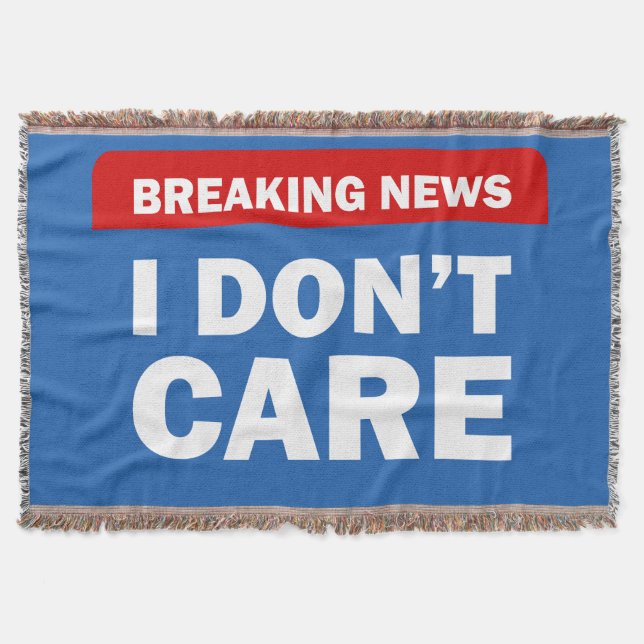 Cobertor Breaking News (Frente)