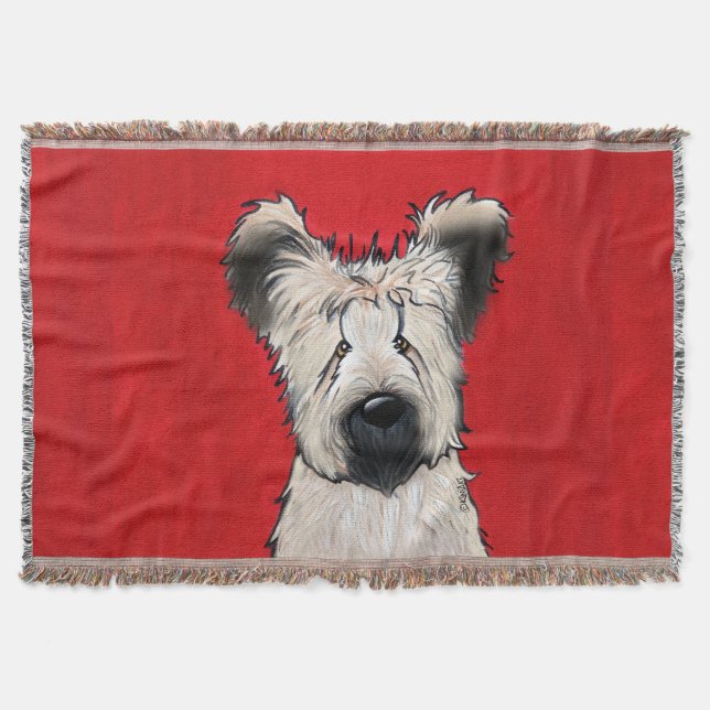 Cobertor Briard Throw Blanket (Frente)