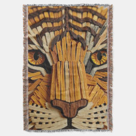 Cobertor Brilhante Caixa de Fósforos Tigre