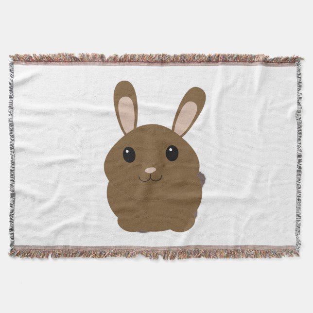 Cobertor Brown Cartoon Bunny (Frente)