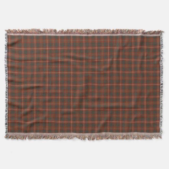 Cobertor Bruce Clan Weathered Tartan (Frente)
