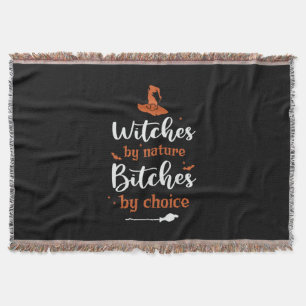Cobertor Bruxas de Halloween por Nature Birthday