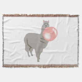 Cobertor Bubble Gum Llama Explosão