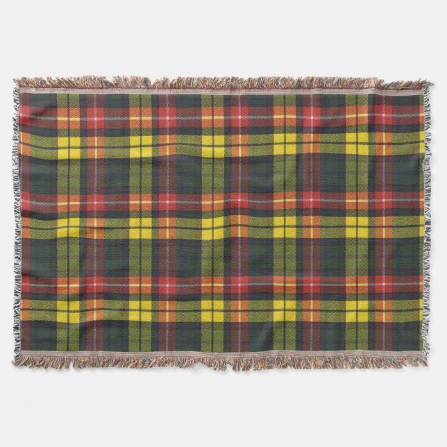 Cobertor Buchanan M Original Scottish Tartan (Frente)