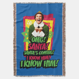 Cobertor Buddy, o Elf   OMG! Papais noeis!