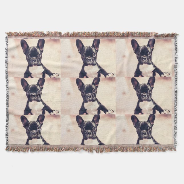 Cobertor Buldogue francês (Frente)