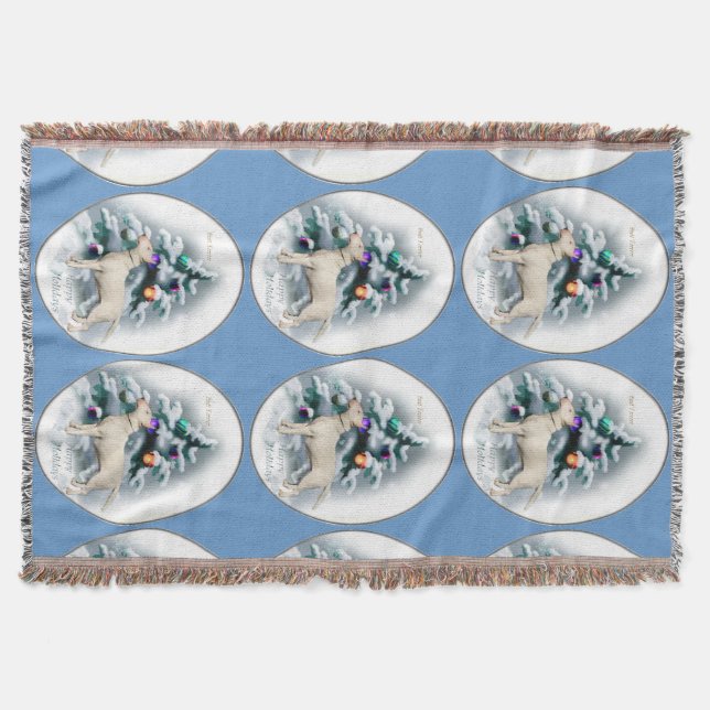 Cobertor Bull Terrier Natal (Frente)