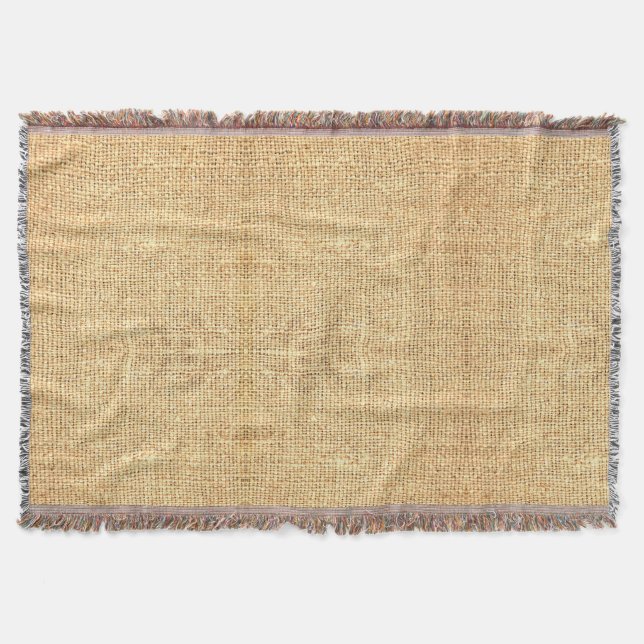 Cobertor Burlap Coffee Sack (Frente)